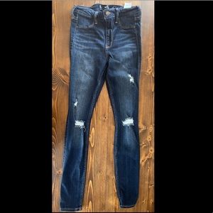 Juniors Hollister high-rise jean leggings size 3R
